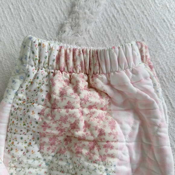 Last Pair Sunkissed Coconut “ Penny 3 “ Sun-kissed Coconut Quilted Joggers 64 - Picture 12 of 12